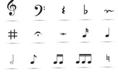 notas musicales simbolos y nombres